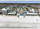 An aerial view of an oceanfront resort complex featuring a swimming pool and beach access at 1 Norris Dr. # 210, Pawleys Island, SC 29585