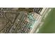 Birds eye view of the property including the floor plan and surrounding landmarks at 1 Norris Dr. # 210, Pawleys Island, SC 29585