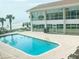 Gorgeous swimming pool with ocean views and ample lounge space at 1 Norris Dr. # 210, Pawleys Island, SC 29585