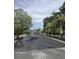 Neighborhood street view surrounded by mature trees and lush landscaping at 100 Birch N Coppice Dr. # 12, Surfside Beach, SC 29575