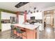 Kitchen with granite counters, stainless appliances, and ample cabinet space at 1135 Sennema Circle, Myrtle Beach, SC 29588