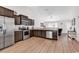 Well-equipped kitchen features stainless appliances and an open concept layout at 122 Desurrency Ct., Georgetown, SC 29440