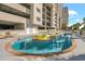 Relaxing Lazy River with colorful inner tubes at 1401 S Ocean Blvd. # 506, North Myrtle Beach, SC 29582