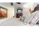 Comfortable bedroom featuring ceiling fan and ornate furnishings at 146 Stillwood Dr. # 3, Pawleys Island, SC 29585