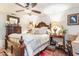 Bedroom featuring wooden furniture, and a red patterned rug at 146 Stillwood Dr. # 3, Pawleys Island, SC 29585