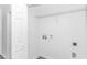 The spacious laundry room offers ample storage space with available washer and dryer hookups at 1931 Jasper St., Georgetown, SC 29440