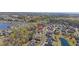 Panoramic aerial view of a well-planned community with mature trees, serene ponds, and convenient access to nearby amenities at 200 Stonefly Ct., Murrells Inlet, SC 29576