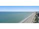 Beautiful aerial view of coastline featuring the beach and ocean, perfect for relaxation at 2401 S Ocean Blvd. S # 267, Myrtle Beach, SC 29577