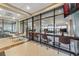 Business center with computers, desks, and large windows overlooking the outside at 2401 S Ocean Blvd. S # 267, Myrtle Beach, SC 29577