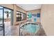 Inviting indoor hot tub area with clear signage and easy access at 2401 S Ocean Blvd. S # 267, Myrtle Beach, SC 29577