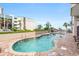 Inviting outdoor pool and hot tub area, perfect for relaxation, with lounge chairs nearby at 2401 S Ocean Blvd. S # 267, Myrtle Beach, SC 29577
