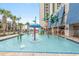 Gathering-friendly splash area and water park with various spray features and vibrant colors at 2401 S Ocean Blvd. S # 267, Myrtle Beach, SC 29577