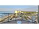 Relaxing balcony with ocean views and city views at 300 N Ocean Blvd. # 1732, North Myrtle Beach, SC 29582