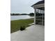 Scenic view from the back patio overlooking the lake at 3019 Visionary Dr., Myrtle Beach, SC 29588