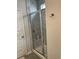 Bathroom featuring a glass enclosed shower with tiled walls at 3019 Visionary Dr., Myrtle Beach, SC 29588