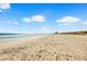 Beautiful beach view with blue skies and white fluffy clouds overhead on a nice sunny day at 311 71St Ave. N # 3-D, Myrtle Beach, SC 29572