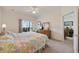 Bright bedroom with balcony access offering outside views at 4200 Coquina Harbour Dr. # H5, Little River, SC 29566