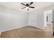 Bedroom featuring wood-look floors, a ceiling fan, and closet at 421 Villa Woods Dr., Myrtle Beach, SC 29579
