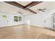 Bright living area features wood floors, open layout, and lots of natural light at 421 Villa Woods Dr., Myrtle Beach, SC 29579