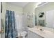 Bathroom with tub and shower at 4503 W Harbour Ct. # S9, Little River, SC 29566