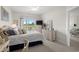 Bright bedroom with a balcony and a view at 4503 W Harbour Ct. # S9, Little River, SC 29566