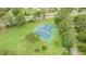 Aerial view of the tennis court and basketball court at 505 Forestbrook Dr., Myrtle Beach, SC 29579