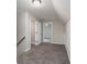 Upstairs hallway with neutral carpet and access to rooms at 505 Forestbrook Dr., Myrtle Beach, SC 29579