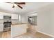 Well-lit kitchen with stainless steel appliances and breakfast bar at 505 Forestbrook Dr., Myrtle Beach, SC 29579
