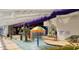 Bright indoor pool and water park features for Gathering fun at 5300 N Ocean Blvd. # 310, Myrtle Beach, SC 29577