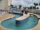 Enjoy a relaxing lazy river with unique design features at 5300 N Ocean Blvd. # 310, Myrtle Beach, SC 29577