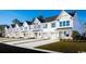 Charming new construction townhomes featuring modern architecture and a welcoming street presence at 532 Ryegrass Way # 0029B, Murrells Inlet, SC 29576