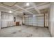 Spacious two-car garage with an automatic door and ample room for storage at 572 Woodland Farms Circle, Aynor, SC 29511