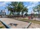 The community playground features a safe and fun area for children with slides and swings at 5905 S Kings Hwy. # 314-B, Myrtle Beach, SC 29575