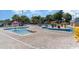 Relax by the splash-pad style community pool on a sunny day, complete with fun water features at 5905 S Kings Hwy. # 314-B, Myrtle Beach, SC 29575