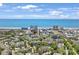 Scenic aerial view showing the condo's prime location with stunning ocean views and nearby amenities at 601 Hillside Dr. N # 1405, North Myrtle Beach, SC 29582