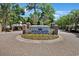 Welcoming entrance to Ocean Keyes community with attractive landscaping and brick signage at 601 Hillside Dr. N # 1405, North Myrtle Beach, SC 29582