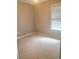 Neutral bedroom featuring carpet, a window with blinds, and electrical outlets at 615 Burcale Road Circle, Myrtle Beach, SC 29579