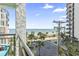 Balcony view featuring a beach and ocean view at 7200 N Ocean Blvd. # 431, Myrtle Beach, SC 29572