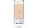 Floor plan of a property showcasing the dimensions of a bedroom, balcony, room, foyer and bathroom at 7200 N Ocean Blvd. # 431, Myrtle Beach, SC 29572