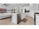 Spacious kitchen with granite island, stainless steel dishwasher, and open floor plan at 109 River Vista Way, Myrtle Beach, SC 29588