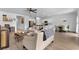 Spacious living room connected to kitchen and dining area, perfect for entertaining guests at 109 River Vista Way, Myrtle Beach, SC 29588