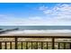 Gorgeous ocean view from the balcony of this Holiday Pavilion condo at 1200 N Ocean Blvd. # 710, Myrtle Beach, SC 29577