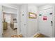 Bright entryway with a view of the bedroom and multiple doors at 1204 River Oak Dr. # 25-A, Myrtle Beach, SC 29579