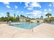 Beautiful outdoor pool and lounge area with multiple lounge chairs, perfect for warm weather at 1204 River Oak Dr. # 25-A, Myrtle Beach, SC 29579