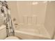 Clean bathroom featuring a standard tub/shower combination with a neutral shower curtain at 130 Scotch Broom Dr. # H-103, Little River, SC 29566