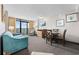 Inviting living area with ocean view and balcony, perfect for relaxation and enjoying the scenery at 1501 S Ocean Blvd. # 1239, Myrtle Beach, SC 29577