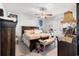 Comfortable main bedroom featuring an ceiling fan, seating, decor and a light color scheme at 155 Marsh Deer Place, Surfside Beach, SC 29575