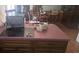 Kitchen with a cooktop, and countertop with items on it at 1769 Crooked Pine Rd., Surfside Beach, SC 29575
