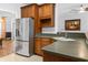 Kitchen featuring stainless steel appliances and ample counter space at 246 Laurel Bay Dr., Murrells Inlet, SC 29576