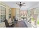 Relaxing covered porch area at 246 Laurel Bay Dr., Murrells Inlet, SC 29576